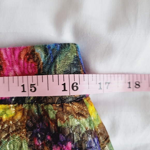 J. Crew Collection Floral Embossed Textured Pencil Skirt - Picture 9 of 10